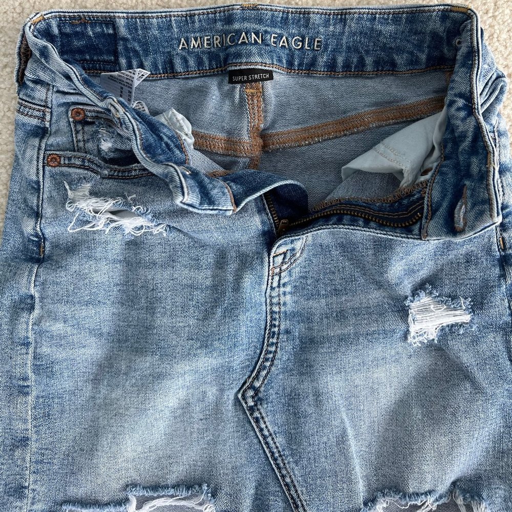american eagle 00 denim skirt